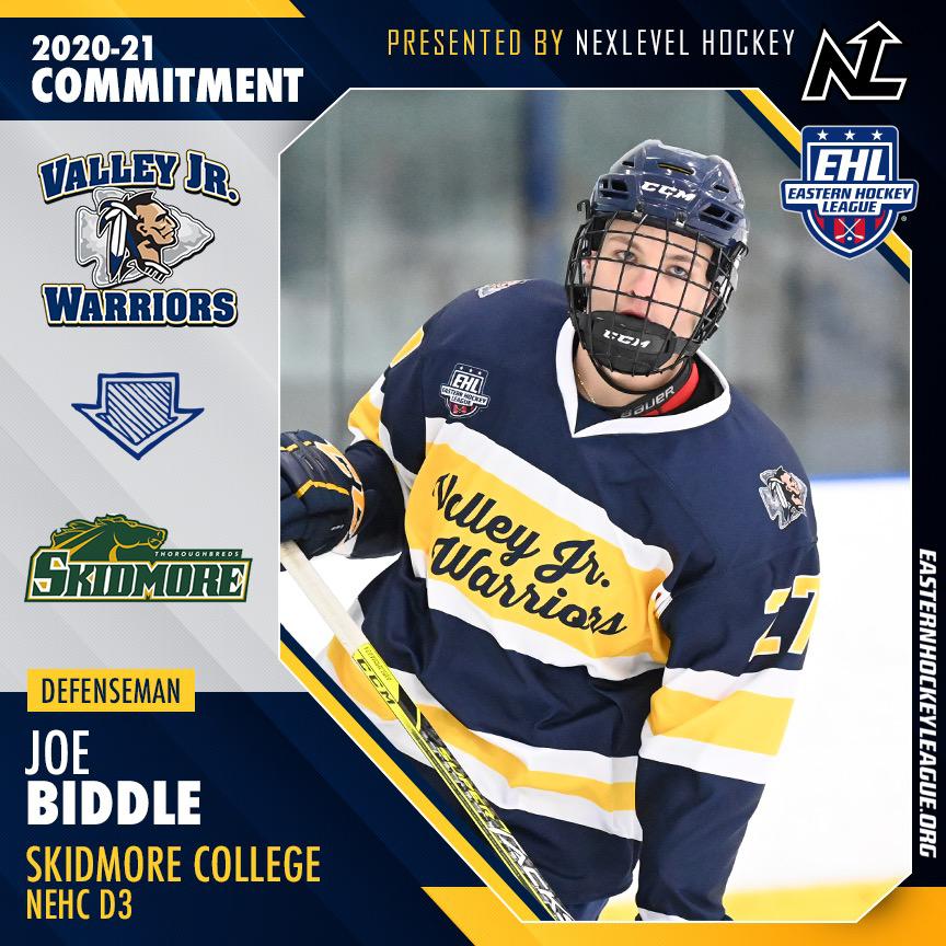Biddle Commits to Skidmore College
